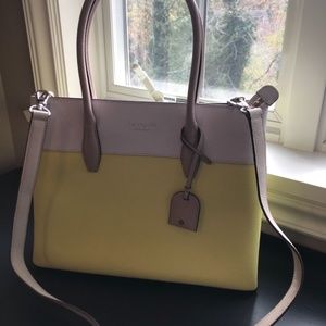 Kate Spade Eva bag in limelight.